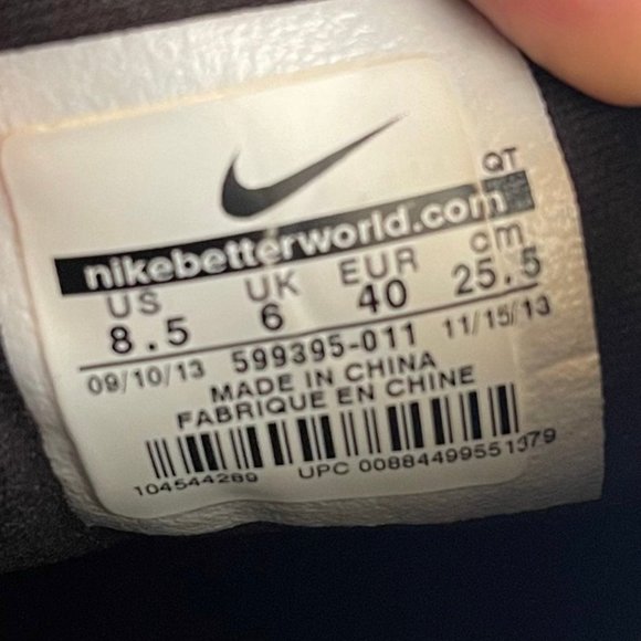 Nike Lunarglide + 5 Running training walking gym shoes 599395-011 - Picture 12 of 12